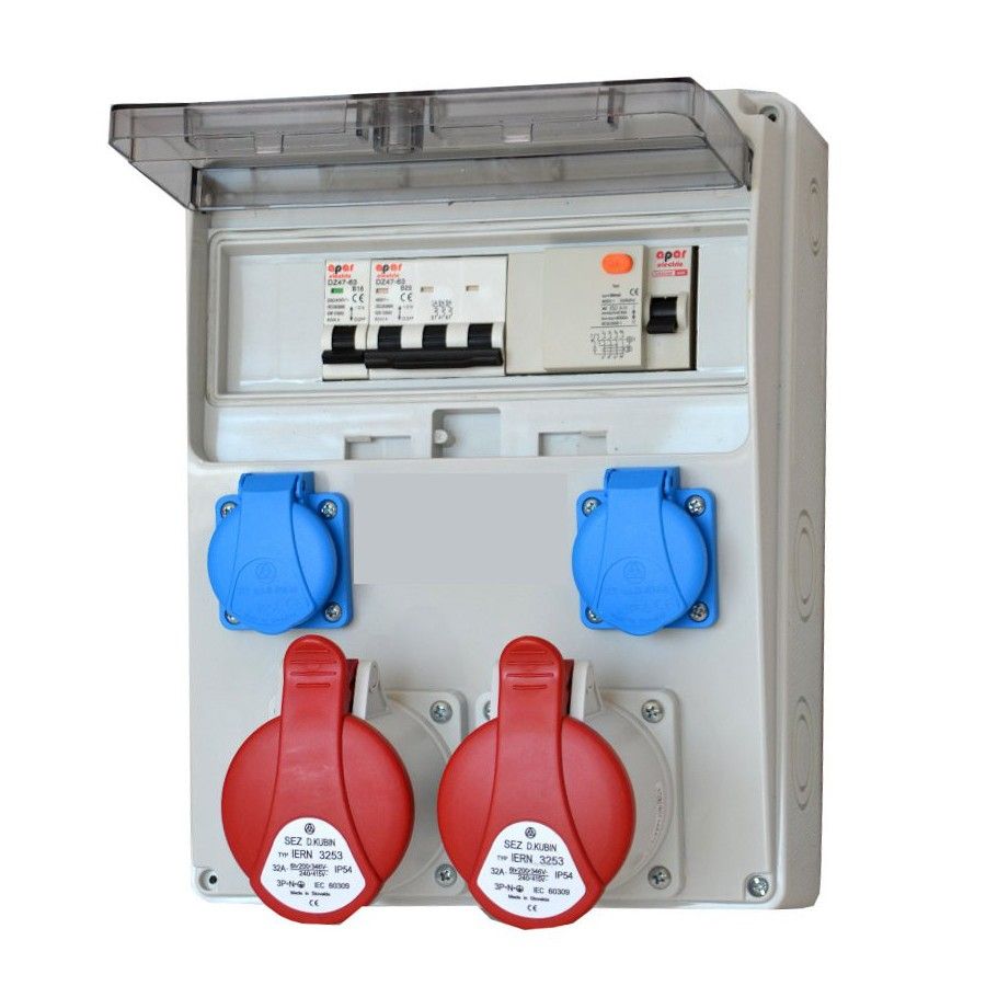 Rozdzielnica budowlana elektryczna rbetka C3232WR