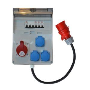 Rozdzielnia budowlana elektryczna C532W + przewód