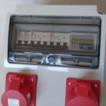 Rozdzielnica budowlana F3LW z licznikiem 3 fazowym