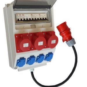 Rozdzielnica elektr rozdzielnia F3W 16/5 32A/5+przewód