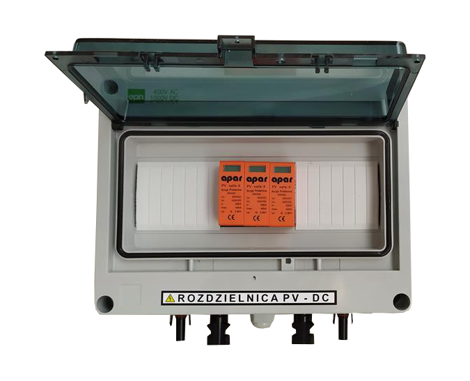 Rozdzielnica PV fotowoltaika 1000V DC SW11MPPT